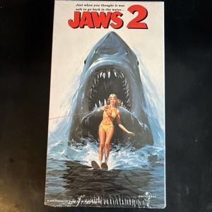 Jaws 2 VHS BRAND NEW SEALED UNIVERSAL WATERMARK